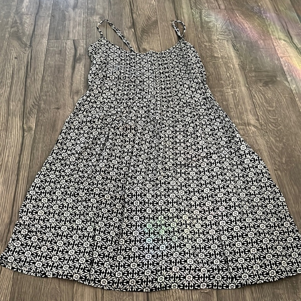 Black and white sun dress